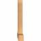 Ekena Millwork Portland Timber Gable Bracket, Western Red Cedar, 48"W x 28"H x 3 1/2"D x 3 1/2"F, 14/12 Pitch GBW048X28X0404POR00SWR - alternate 4